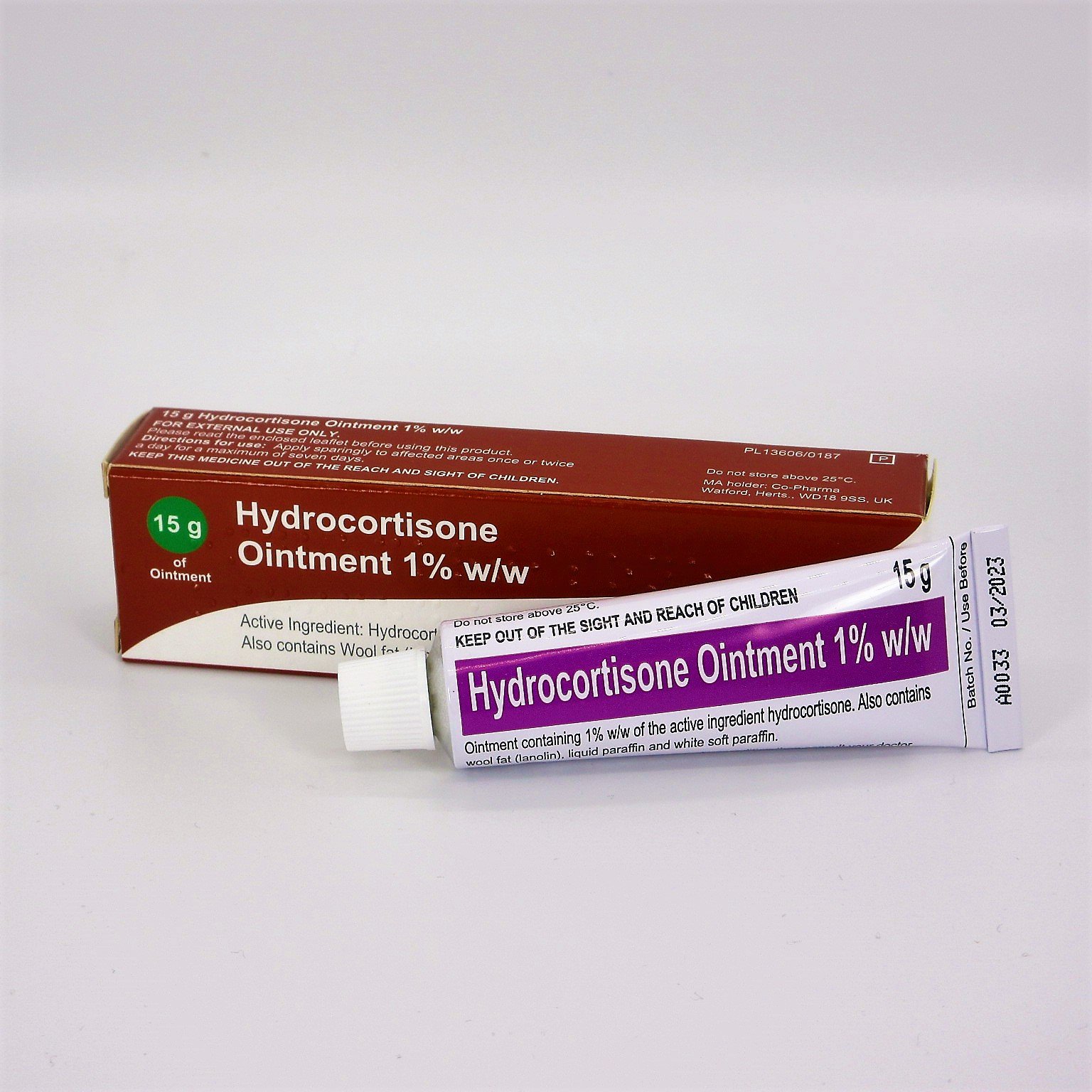 5 x Hydrocortisone Ointment 1% Bite and Sting Relief (15g ...