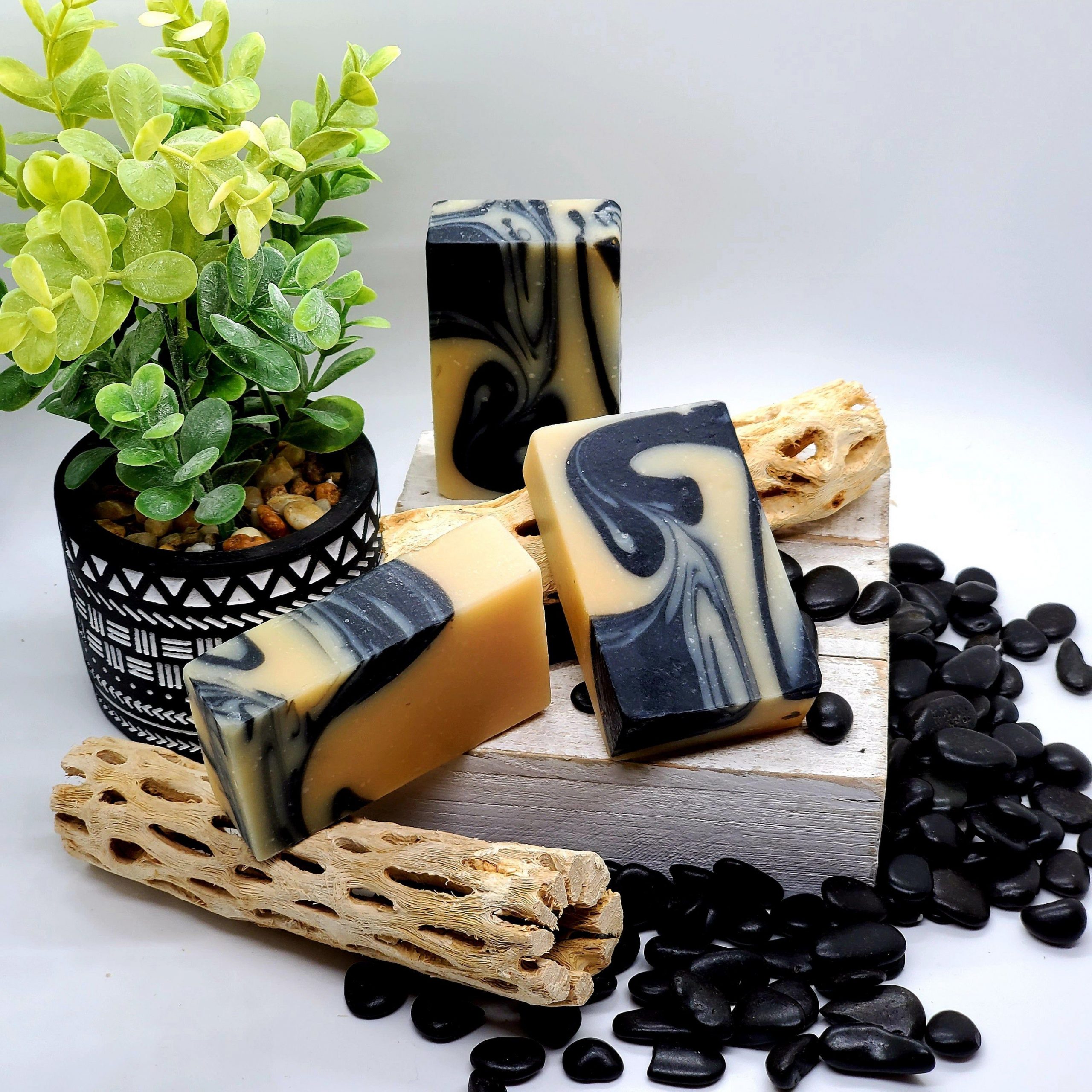 Activated Charcoal Shea Butter Soap Acne Soap Patchouli ...