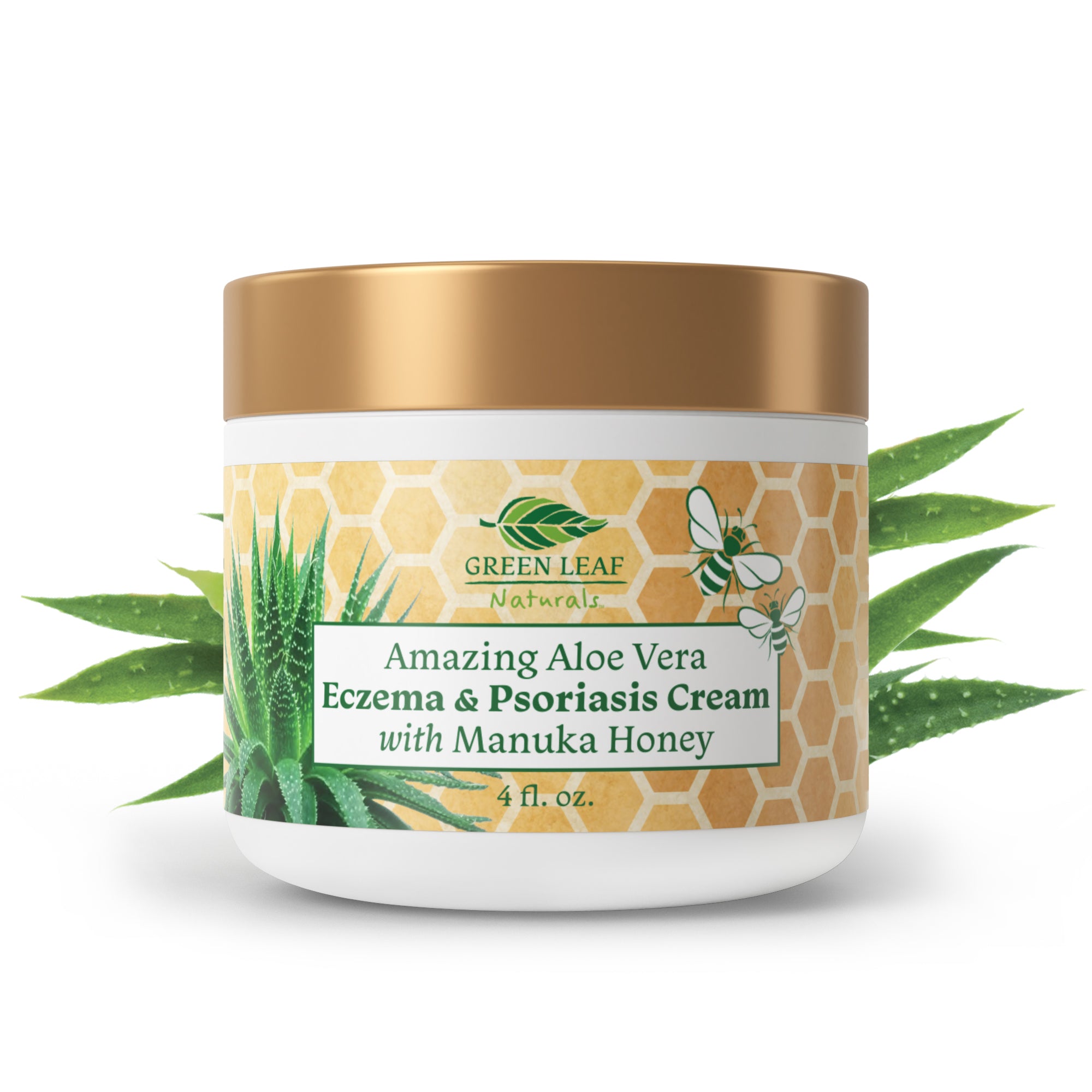 Amazing Aloe Vera Eczema &  Psoriasis Cream with Manuka ...