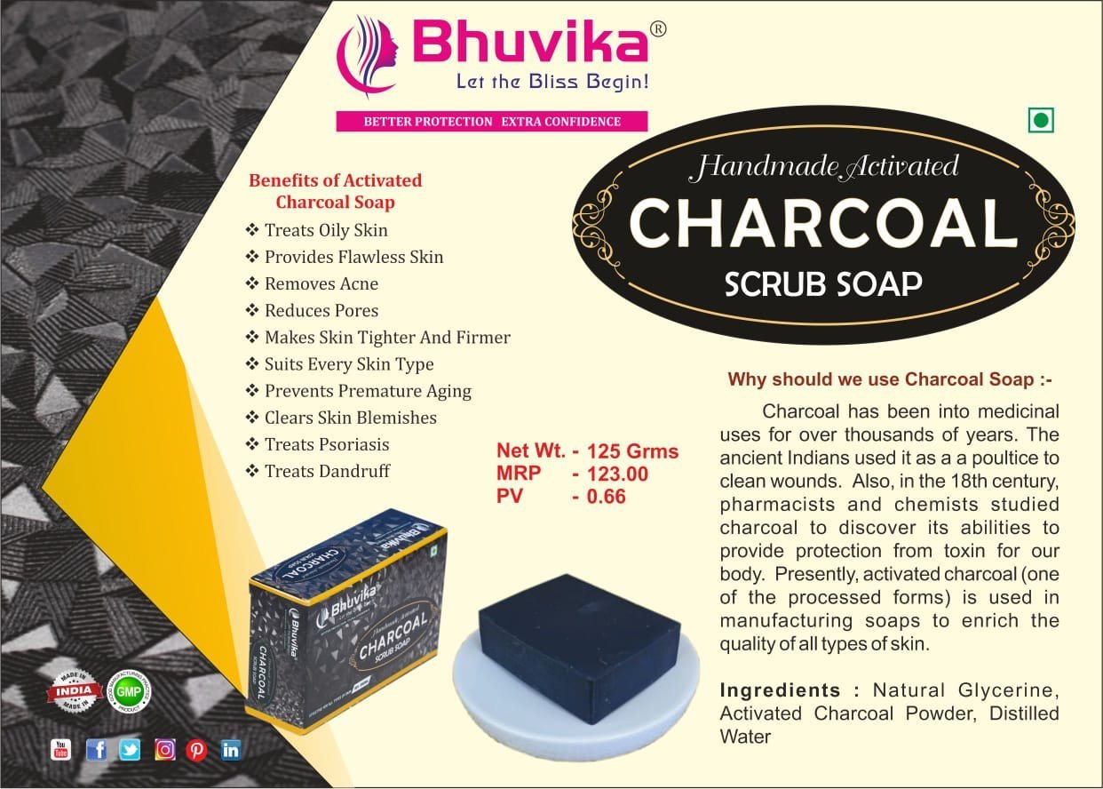 Bhuvika Activated Charcoal Soap, à¤à¤¾à¤°à¤à¥à¤² à¤¸à¤¾à¤¬à¥?à¤¨, à¤à¤¾à¤°à¤à¥à¤² à¤¸à¥à¤ª ...