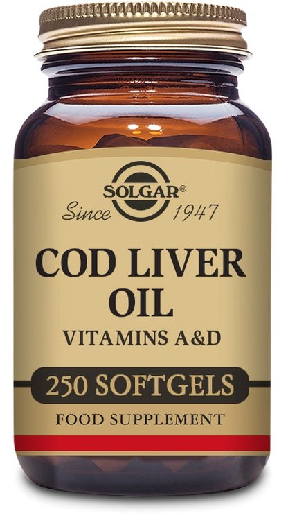 Buy Solgar Cod Liver Oil 250 softgels