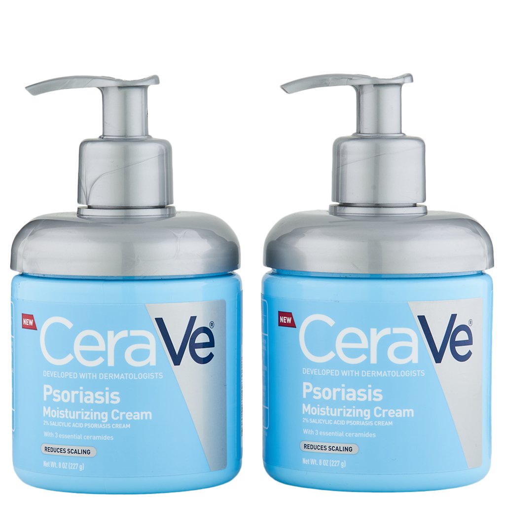 CeraVe Psoriasis Skin Therapy Moisturizer Cream 2 Ct 8 oz