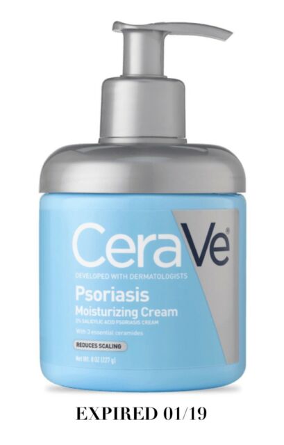 Cerave Psoriasis Skin Therapy Moisturizer Cream 8 Oz. for ...