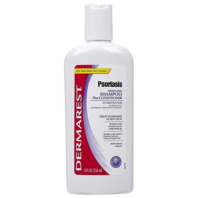 Dermarest Psoriasis Medicated Shampoo plus Conditioner, with 3% ...