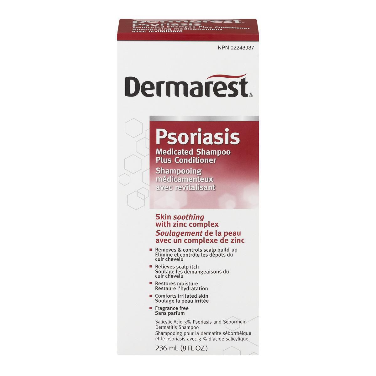 Dermarest Psoriasis Medicated Shampoo Plus Conditioner ...