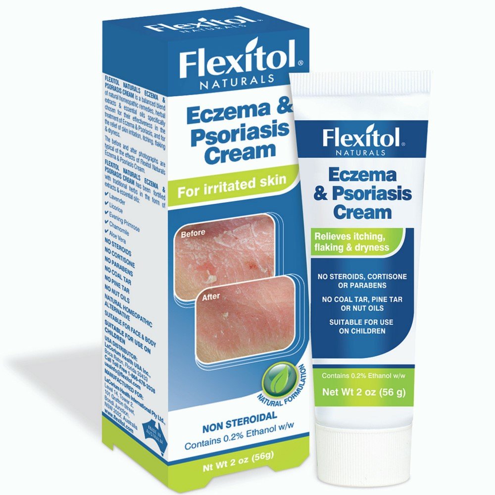 Flexitol Naturals Eczema &  Psoriasis Cream 2 oz (Pack of 2 ...