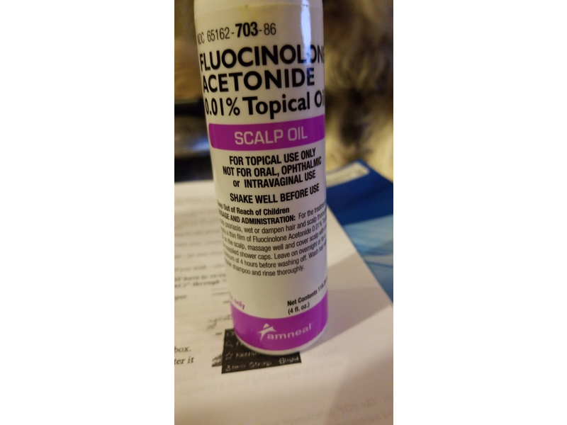 Fluocinolone Acetonide 0.01% Scalp Oil (RX), Amneal ...