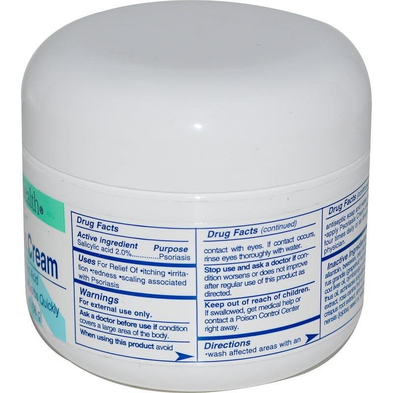 Home Health, Psoriasis Cream, 2 oz (56 g)