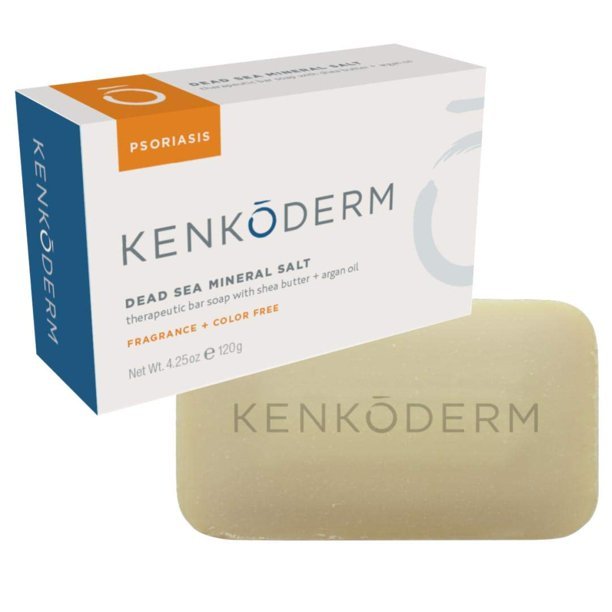 Kenkoderm Psoriasis Mineral Salt Soap with Argan Oil ...