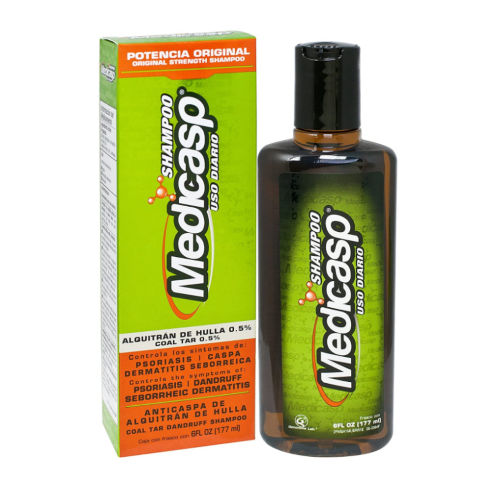 Medicasp Coal Tar Dandruff Shampoo For Dandruff, Seborrheic Dermatitis ...