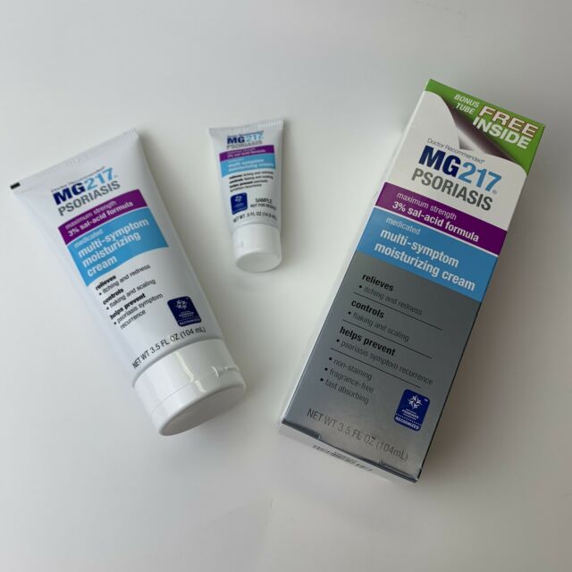 MG217 Psoriasis Multi Sympton Moisturizing Cream 3.5 FL Oz ...