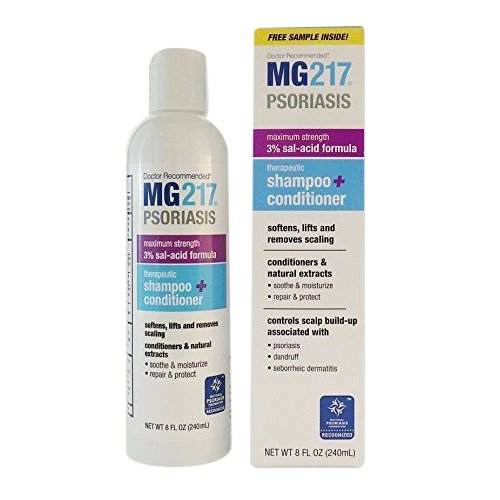 MG217 Psoriasis Scalp Solutions, Shampoo + Conditioner, 8 ...
