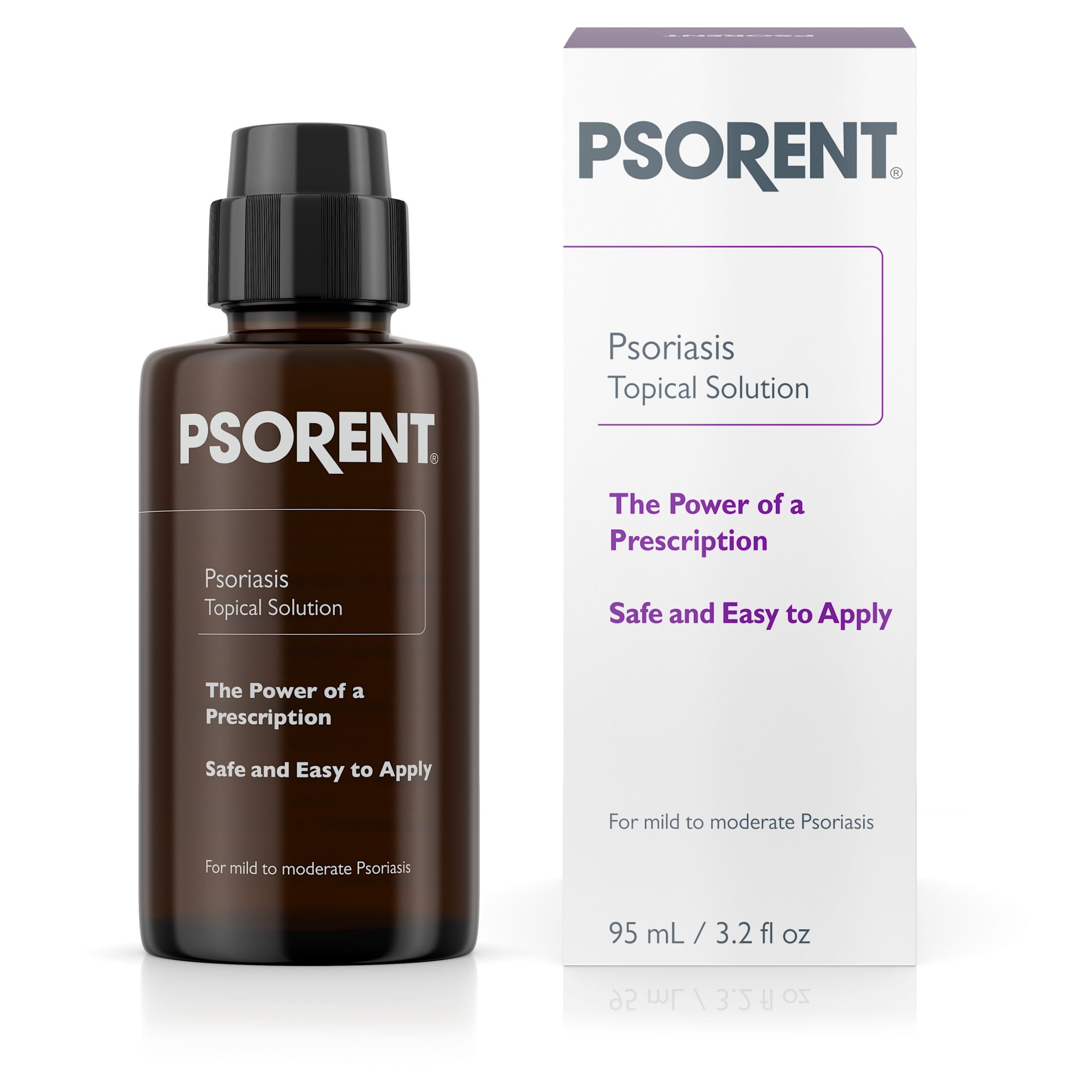 Psorent Over the Counter Topical Psoriasis Treatment, 3.2 fl. oz ...