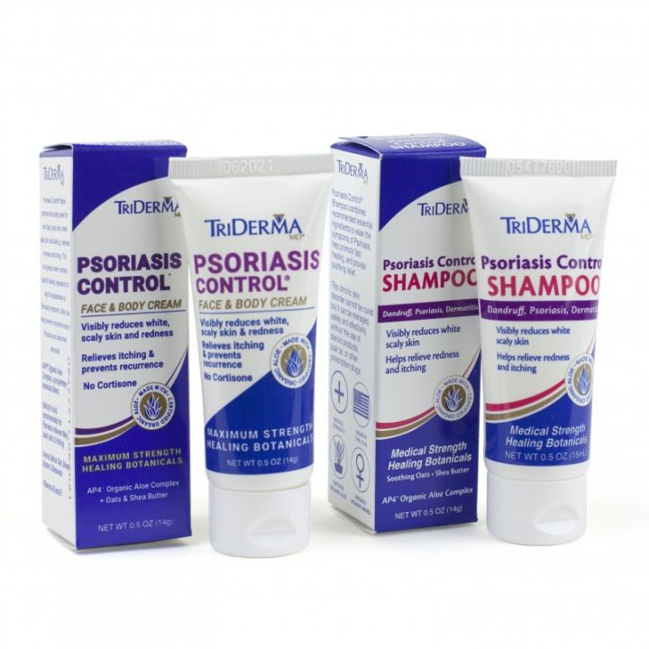 Psoriasis Control® Cream + Shampoo Bundle 0.5 oz