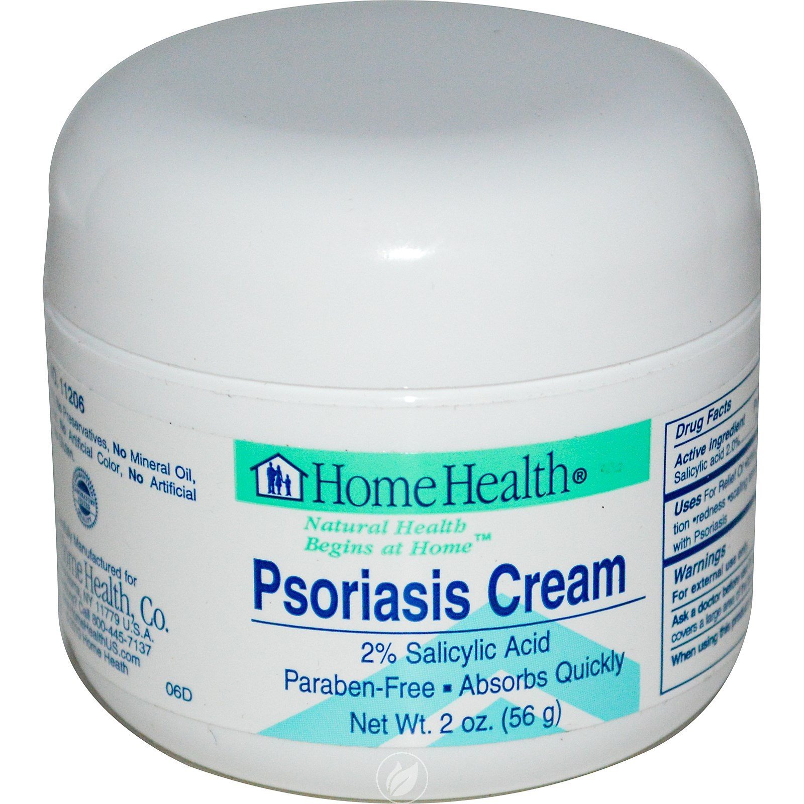 Psoriasis Cream 2 FL Oz by Home Health, Pack of 2