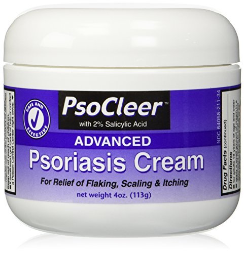 Psoriasis Cream. Psocleer Advanced Formula with 2% ...