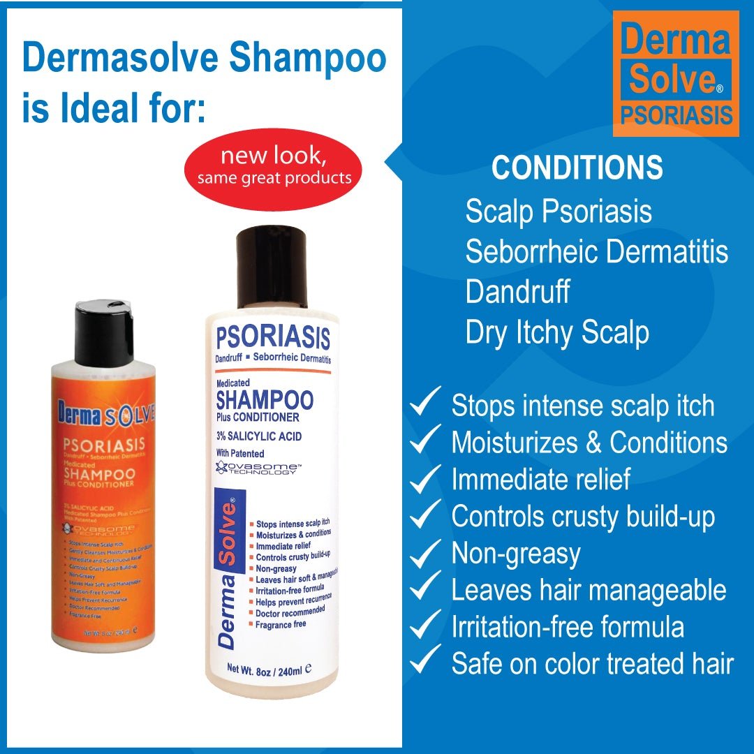 Psoriasis Shampoo For Dandruff and Scalp Itch  Dermasolve ...