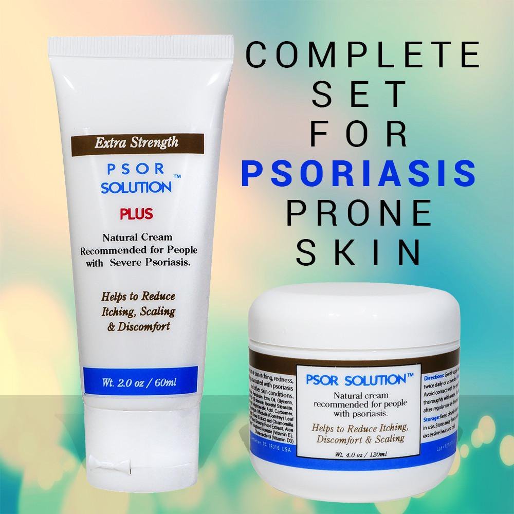 Psoriasis Treatment Kit of Natural Ointment &  Healing Cream Psor ...