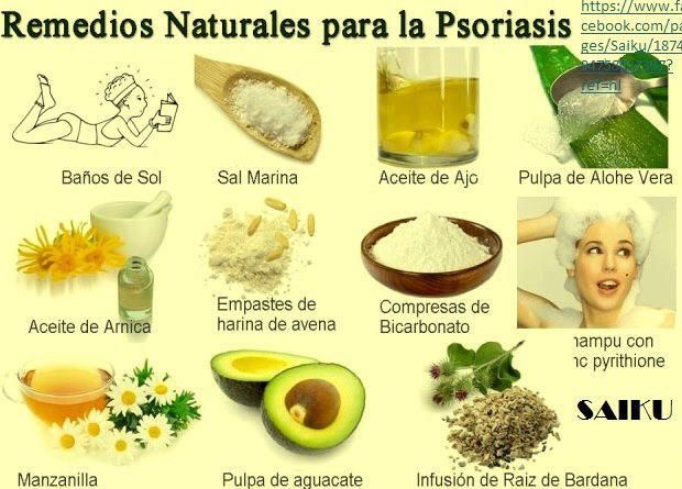 Remedios naturales para la Psoriasis.