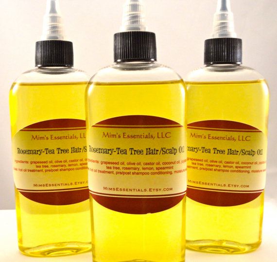 Rosemary &  Tea Tree Hair/Scalp Oil 4 oz.