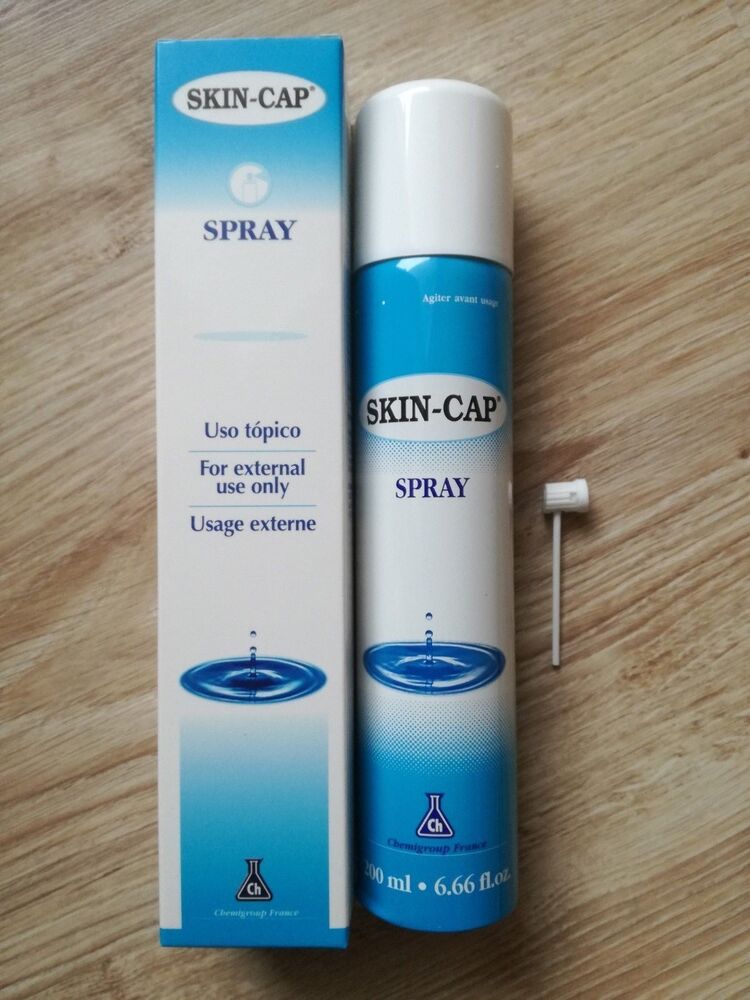 Skin Cap Spray 200ml For Eczema, Psoriasis, Dermatitis, Seborrhea and ...