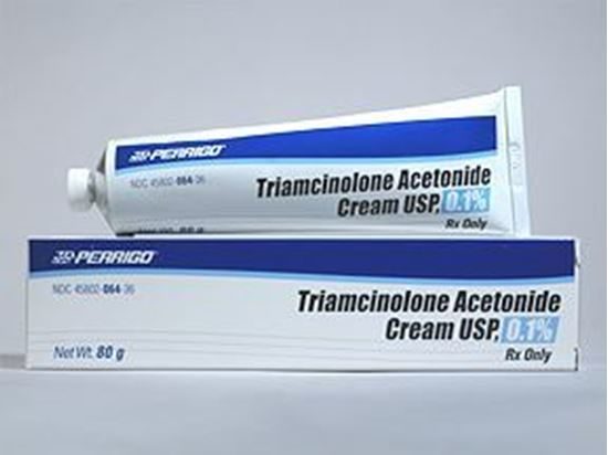 Triamcinolone Acetonide, 0.10%, Cream, 80gm Tube