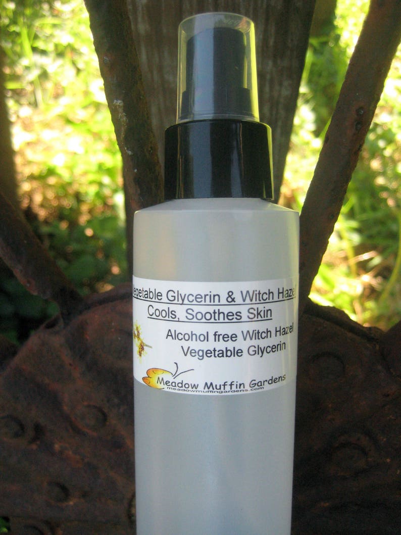 Witch Hazel &  Vegetable Glycerin Skin Spray Soothing for ...