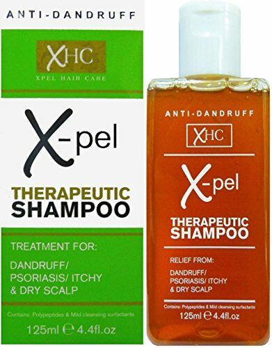 Xpel Therapeutic Shampoo 125ml Treatment for Dandruff Psoriasis Dry ...